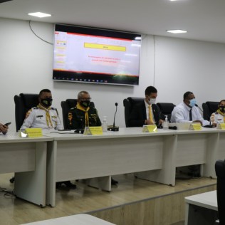 Em comemoração ao Dia Municipal do Desbravador, aprovado pela lei 2.384/17, uma representação dos desbravadores de Itabuna foi convidada para um sessão especial na Câmara de Vereadores, no dia 6 de maio. (Foto: Evellin Fagundes)