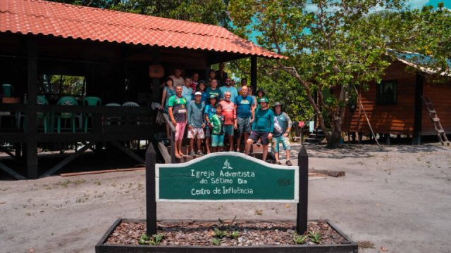 Centro de Influência recebe cultos e serve como local de apoio para as missões 